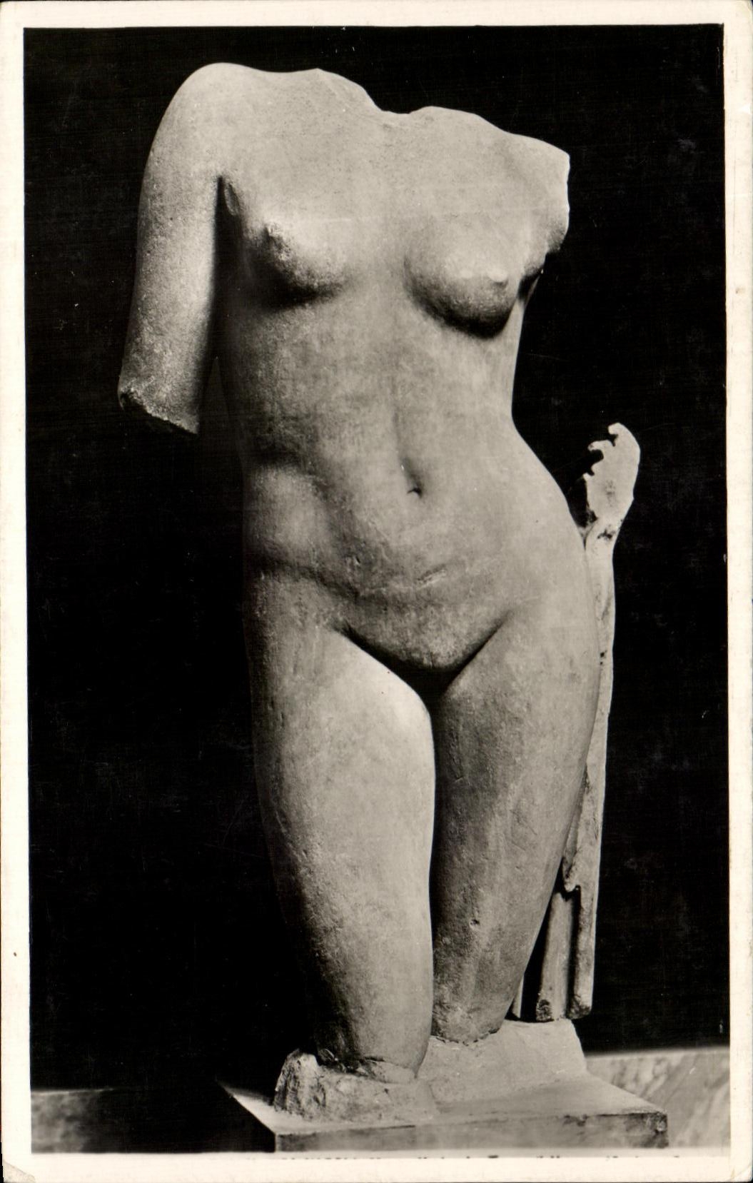 CPA Napoli Museo Nazionale Torso di Venere