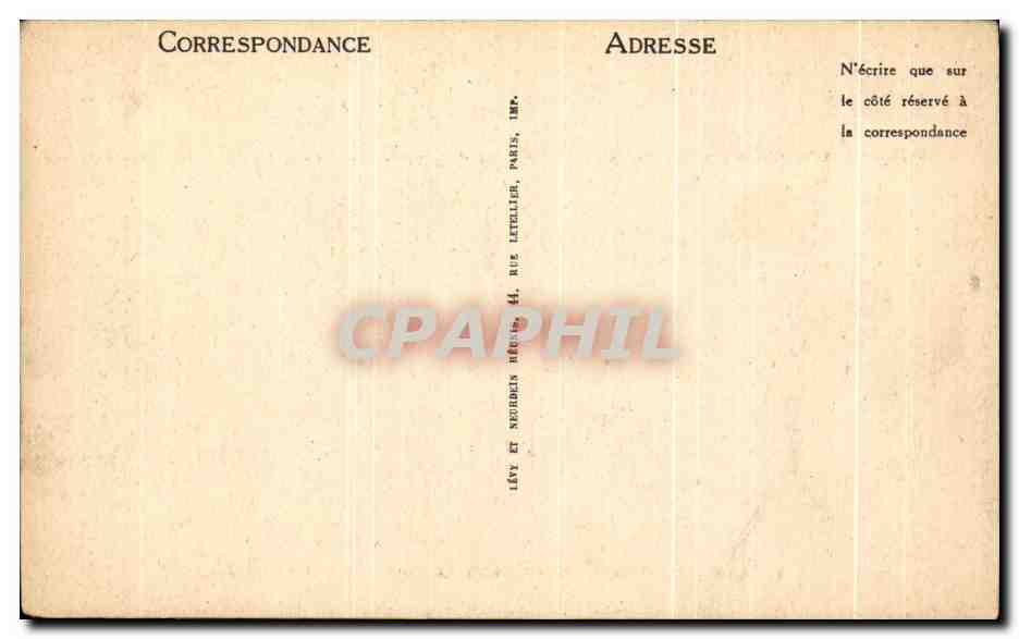 Rocamadour — Vue Générale prise du Causse — LL — Verso