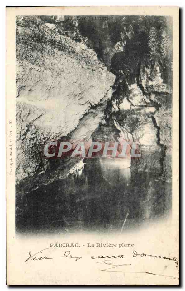 Pâdirac - La Rivière plane — vue des eaux douces — Phototypie Manuel, 4 Ferré