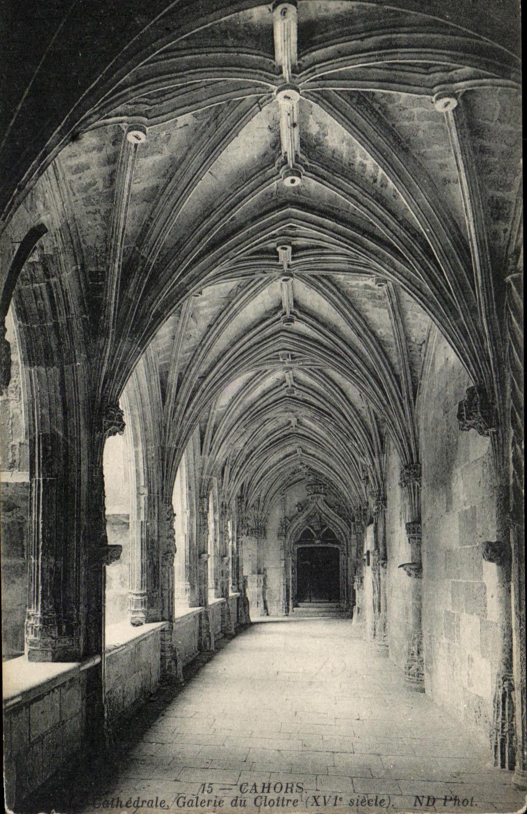 Cahors — Cathédrale, Galerie du Cloître (XVIe siècle) — ND Phot.