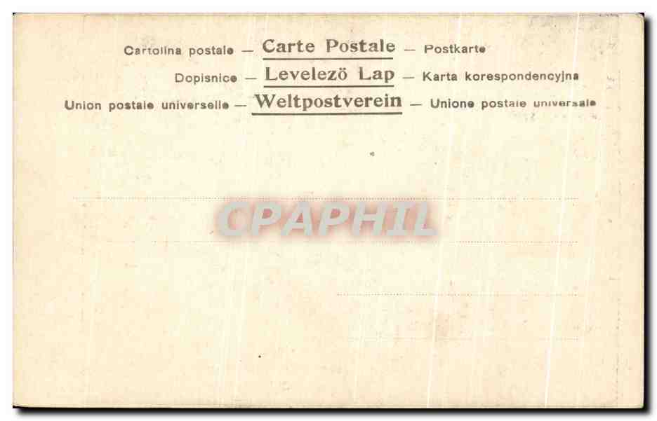CPA Savlti Da Roma Colionna Dell'Immacolata — Rückseite