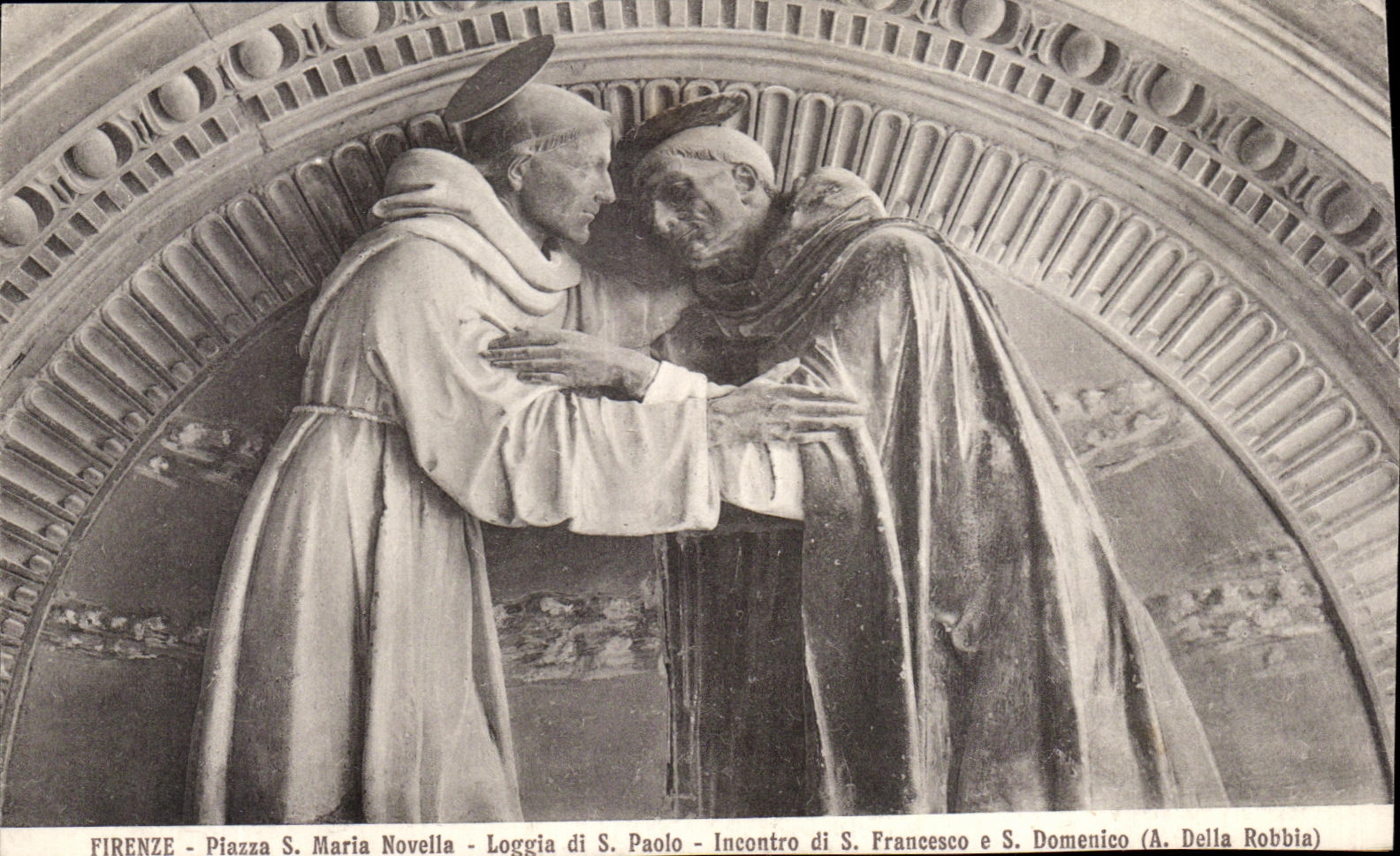 CPA Firenze Piazza Maria Novella Lohhia Di Paolo Incontro Francesco Domenico