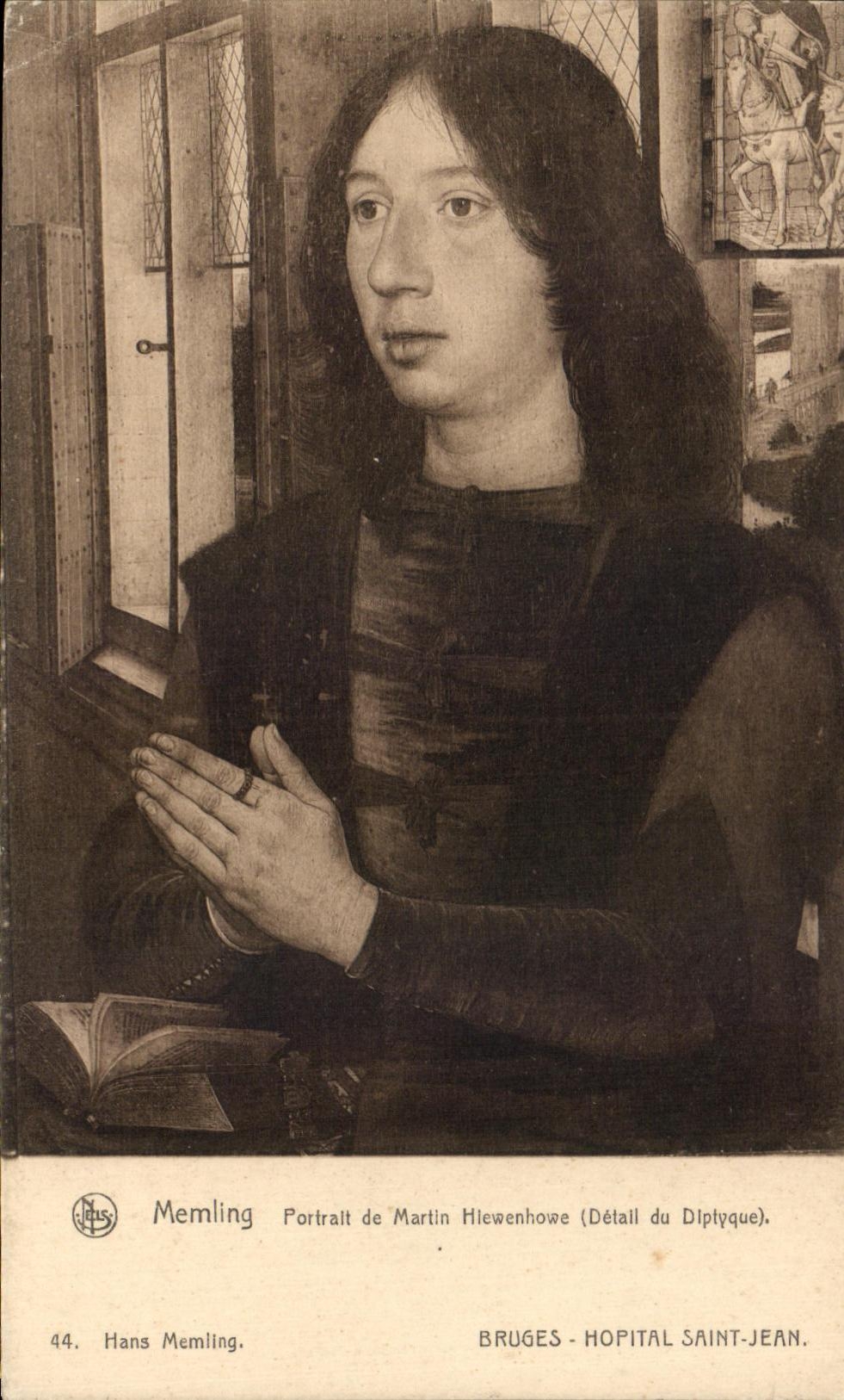 CPA Memling Portalt de Martin Hiewenhowe Bruges Hopital Saint Jean