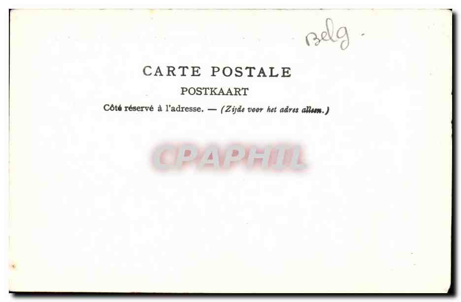 CPA Malines La Cathedrale Saint Rombaut — Rückseite