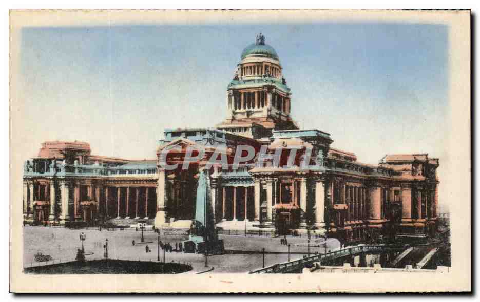 CPA Bruxelles Palais de Justice Brussel 