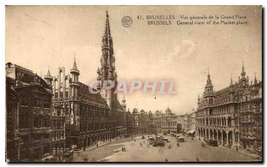 CPA Bruxelles Vue Generale de la Grand Place 