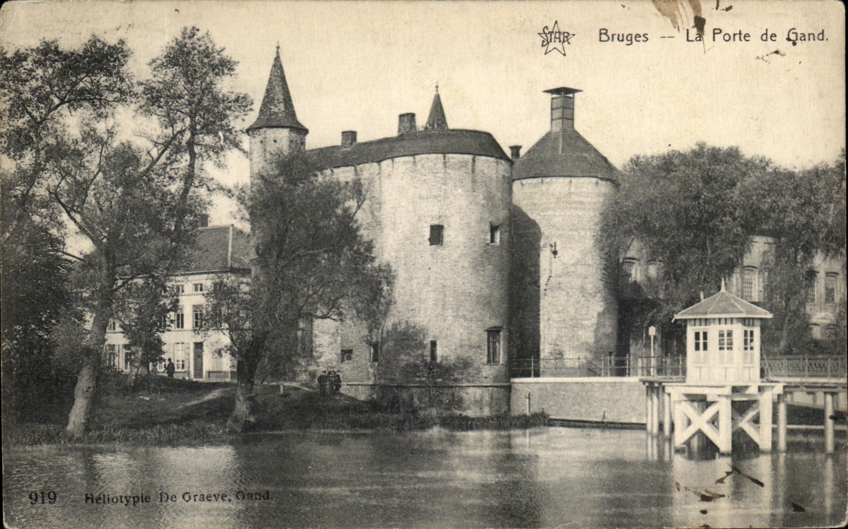 CPA Bruges La Porte De Gand