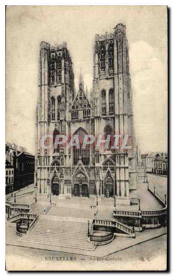CPA Bruxelles Sainte Gudute