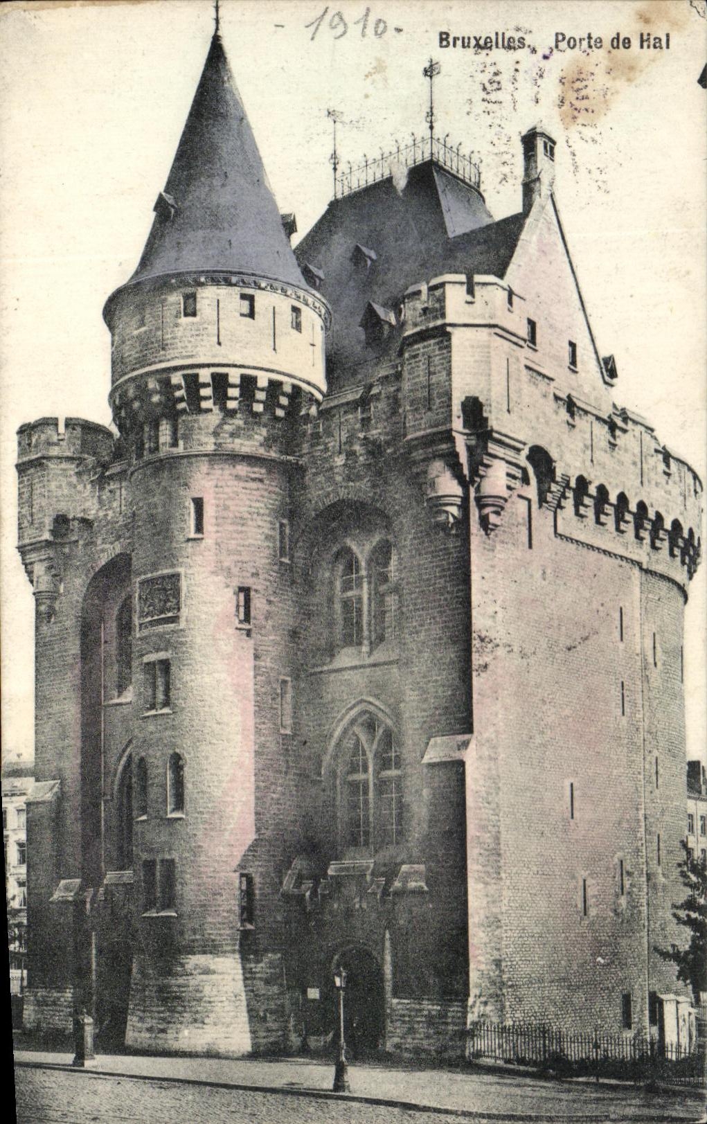 CPA Bruxelles Potre de Hal