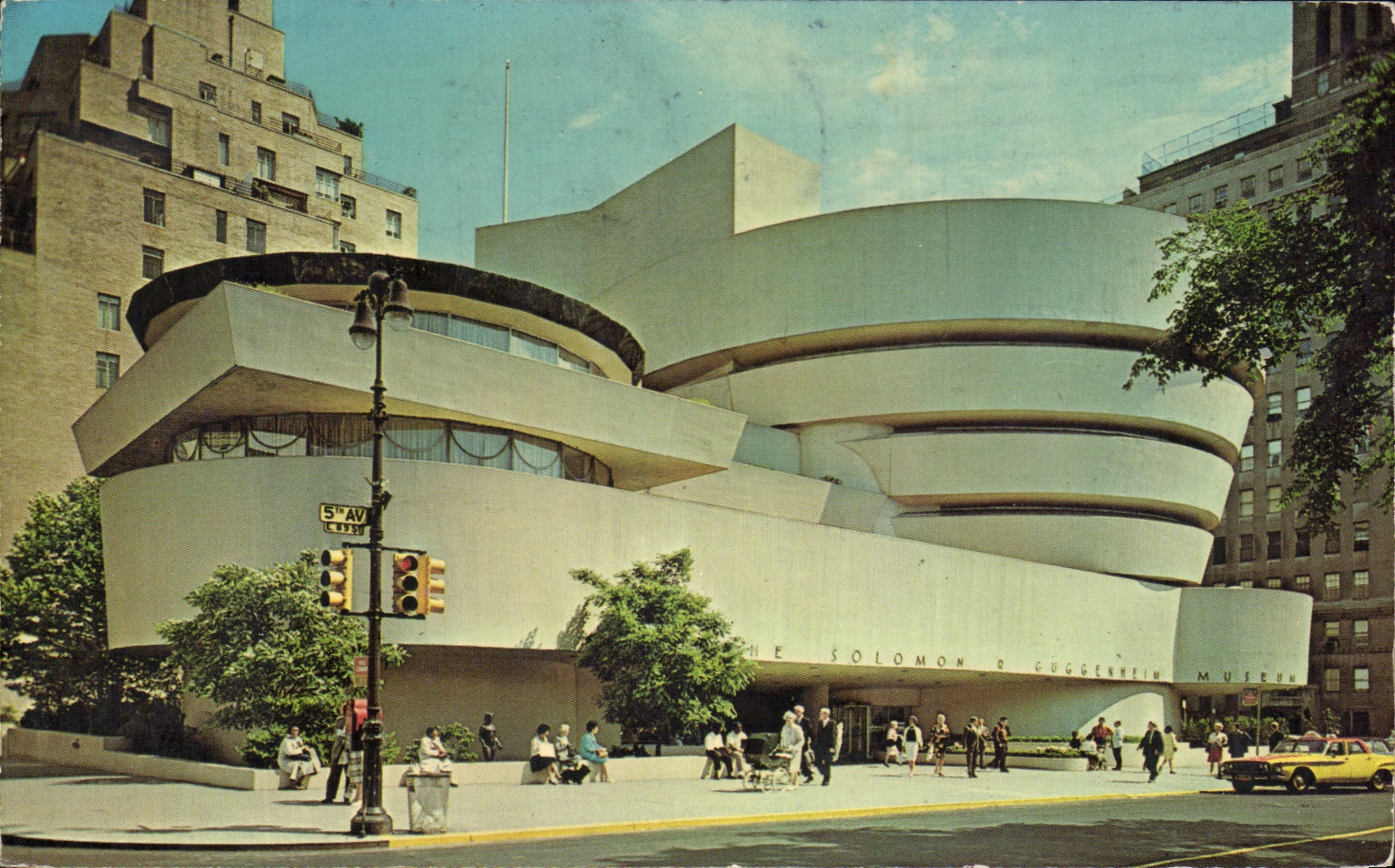 CPA The Solomon Guggenheim Museum New York City