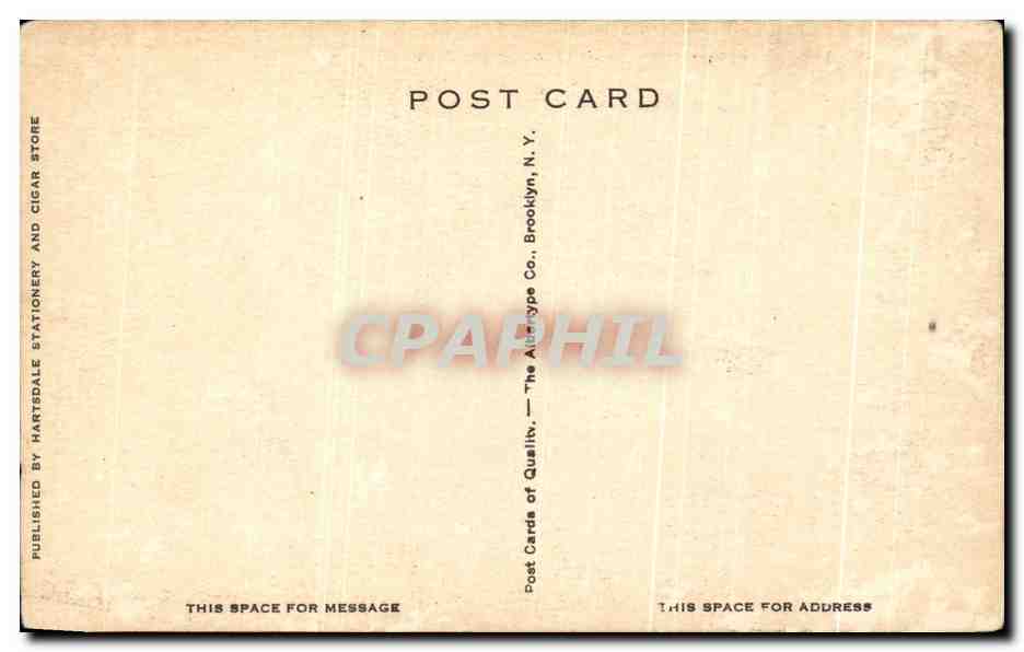 CPA Lake on Links Scarsdale Golf Club Hartsdale — Rückseite