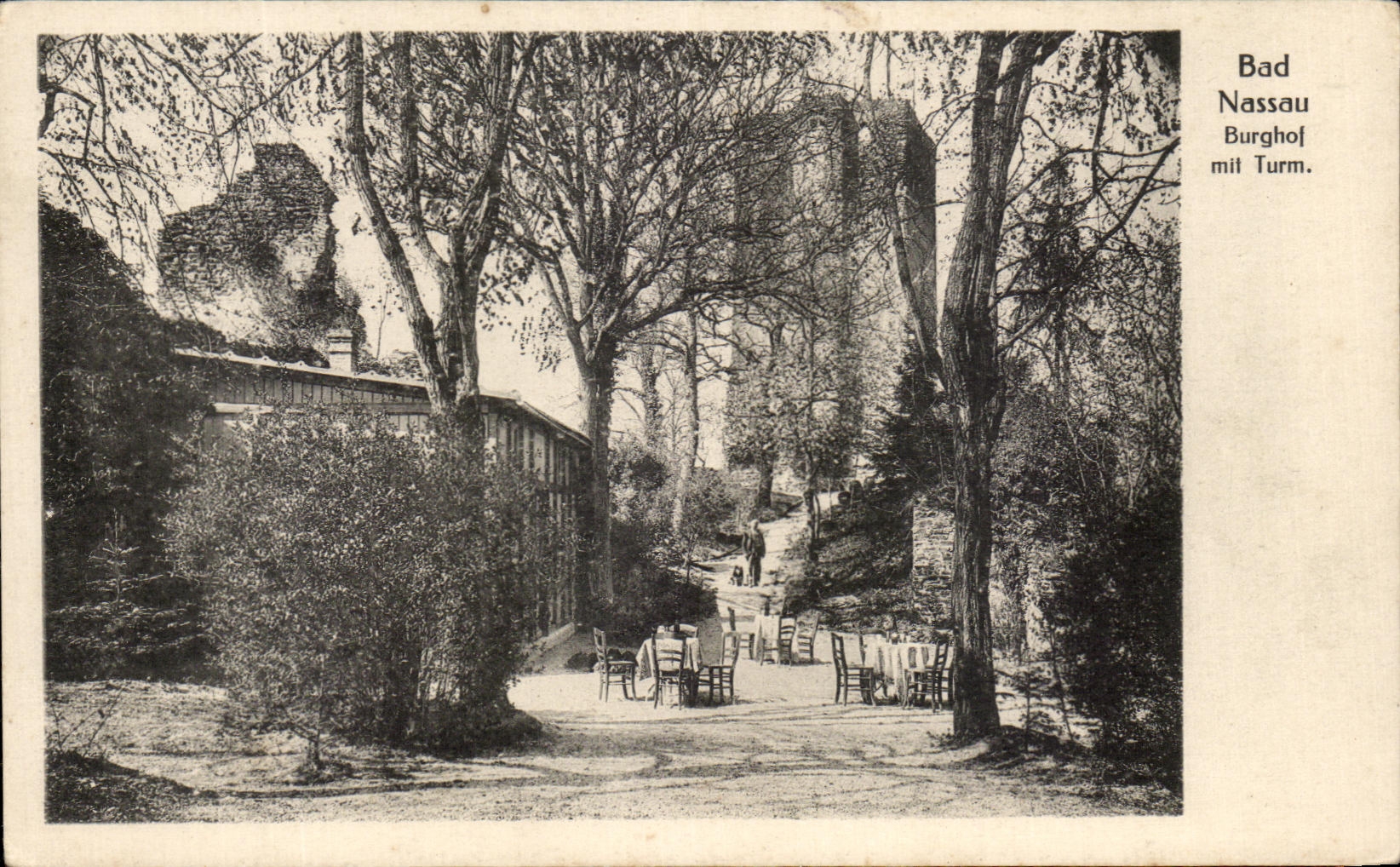 CPA Bad Nassau Burghol Mil Turm