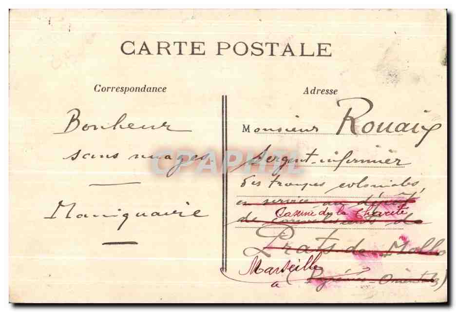 CPA Parise Hotel Des Invalides Cour D'Honneur — Rückseite
