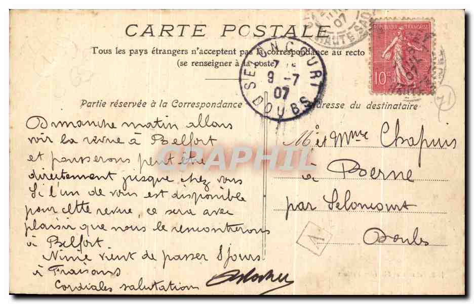 Réservoir du Ban de Champagney — destiné à alimenter le canal de Montbéliard à la Haute-Saône — éditeur non visible — Reverso
