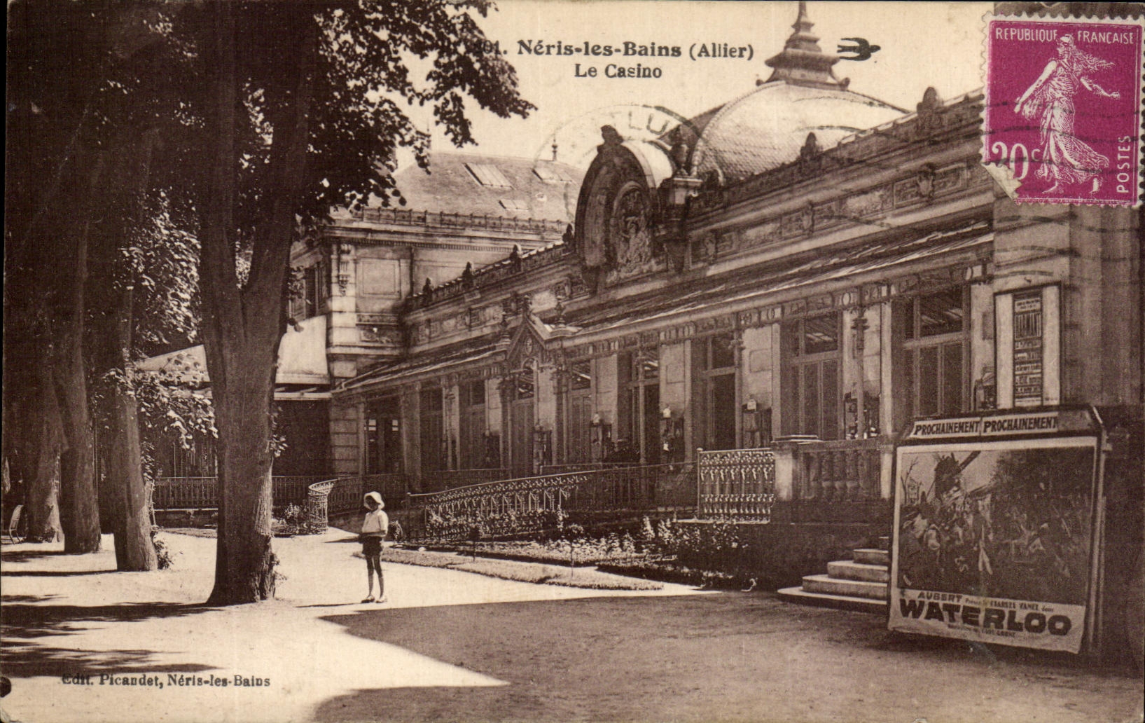 Néris-les-Bains (Allier) — Le Casino — Édit. Picandet, Néris-les-Bains