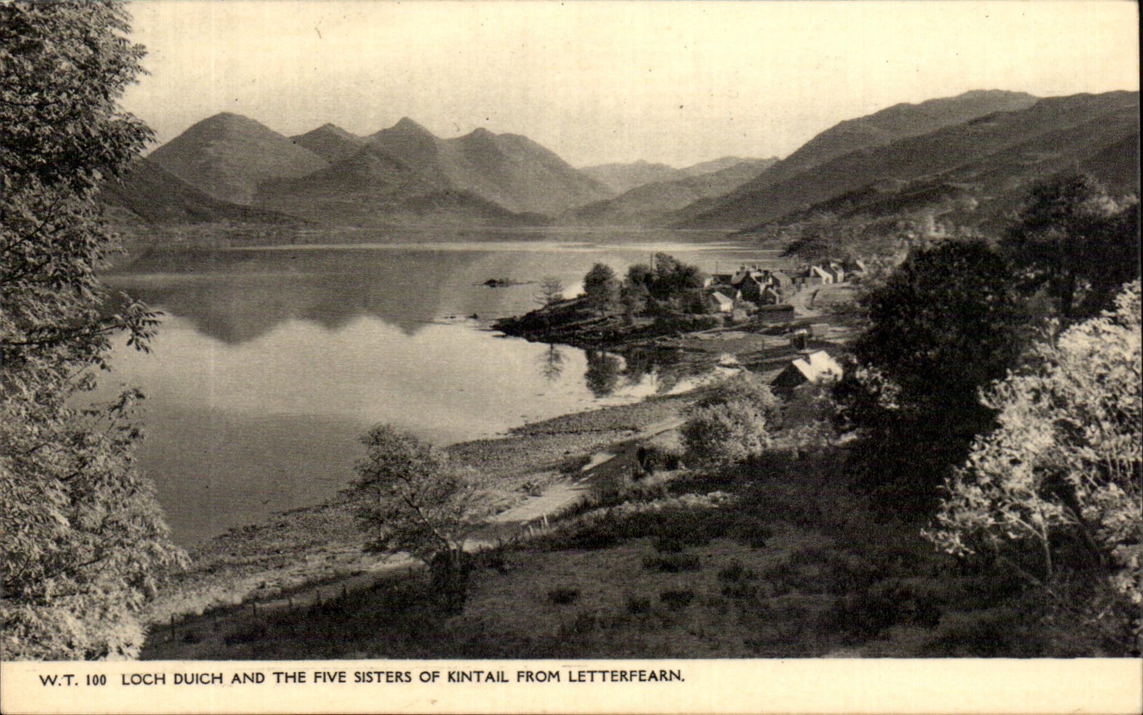 CPA Loch Duich And The Five Sisters Of Kintail From Letterfearn