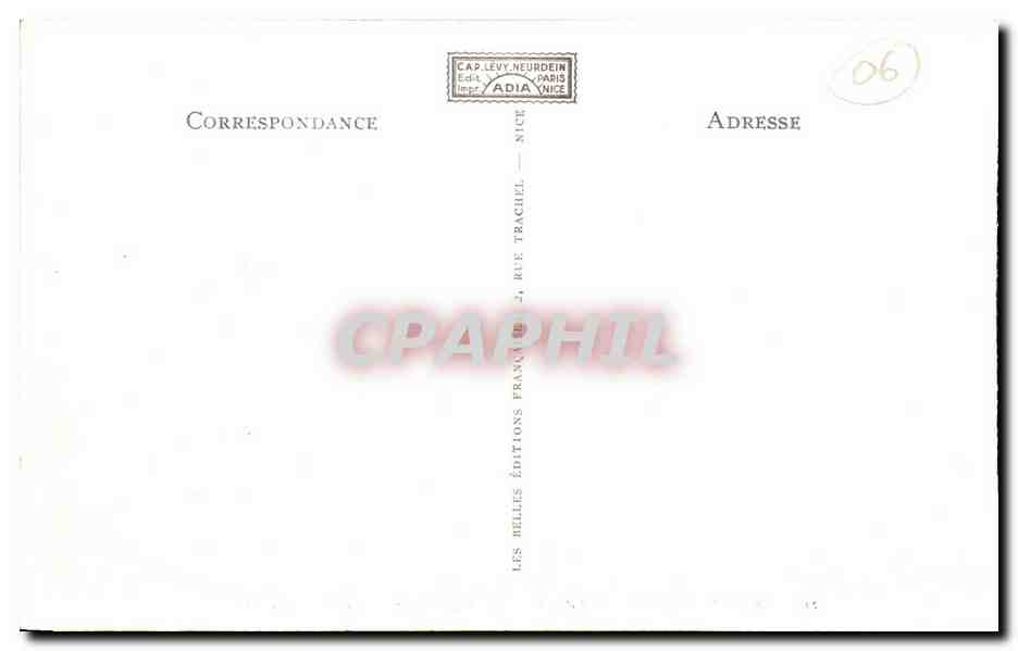 CPA Monaco Monte Carlo Vue generale de la Principaute — Rückseite
