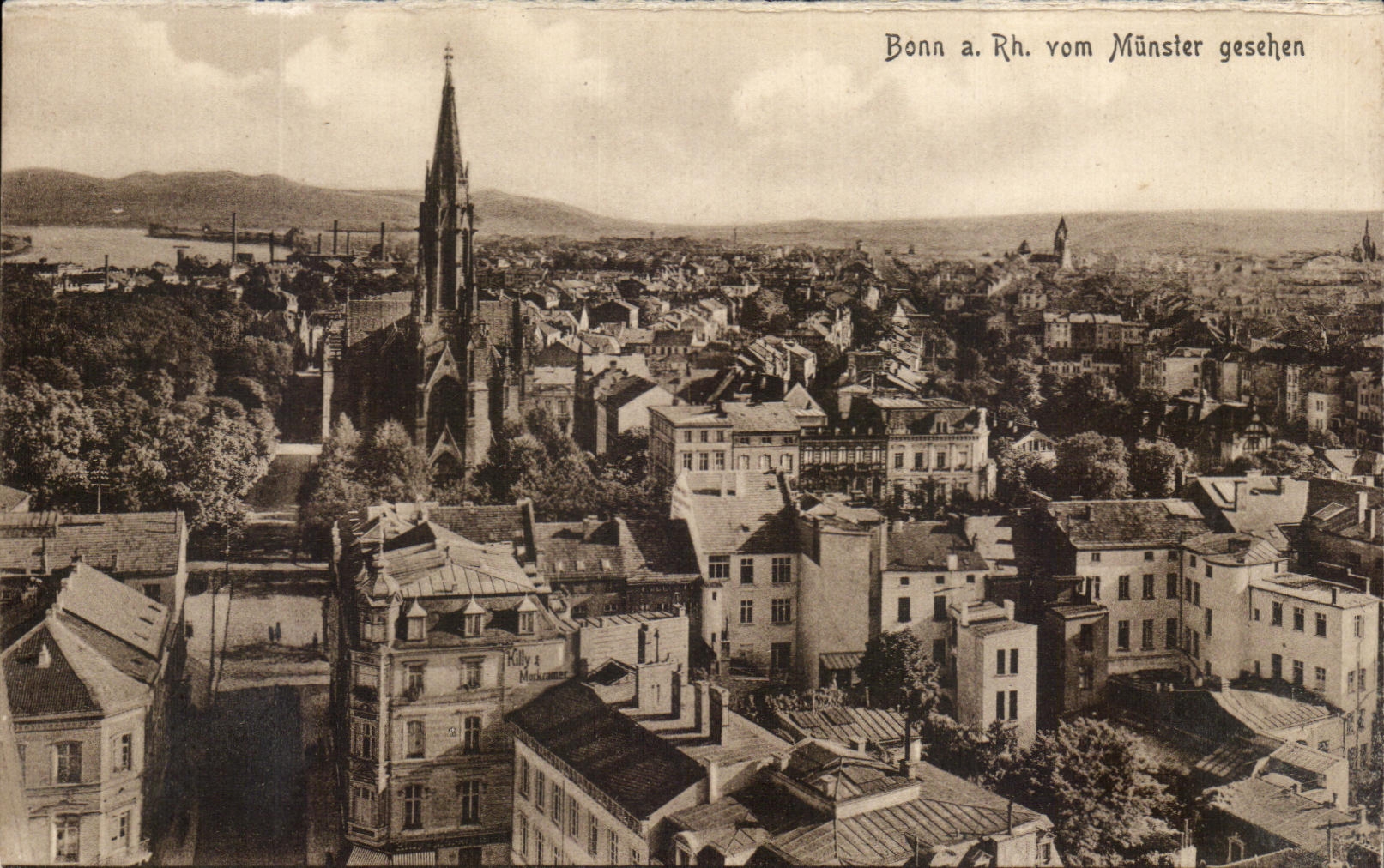 CPA Bonn A Rh Vom Munster Gesehen 