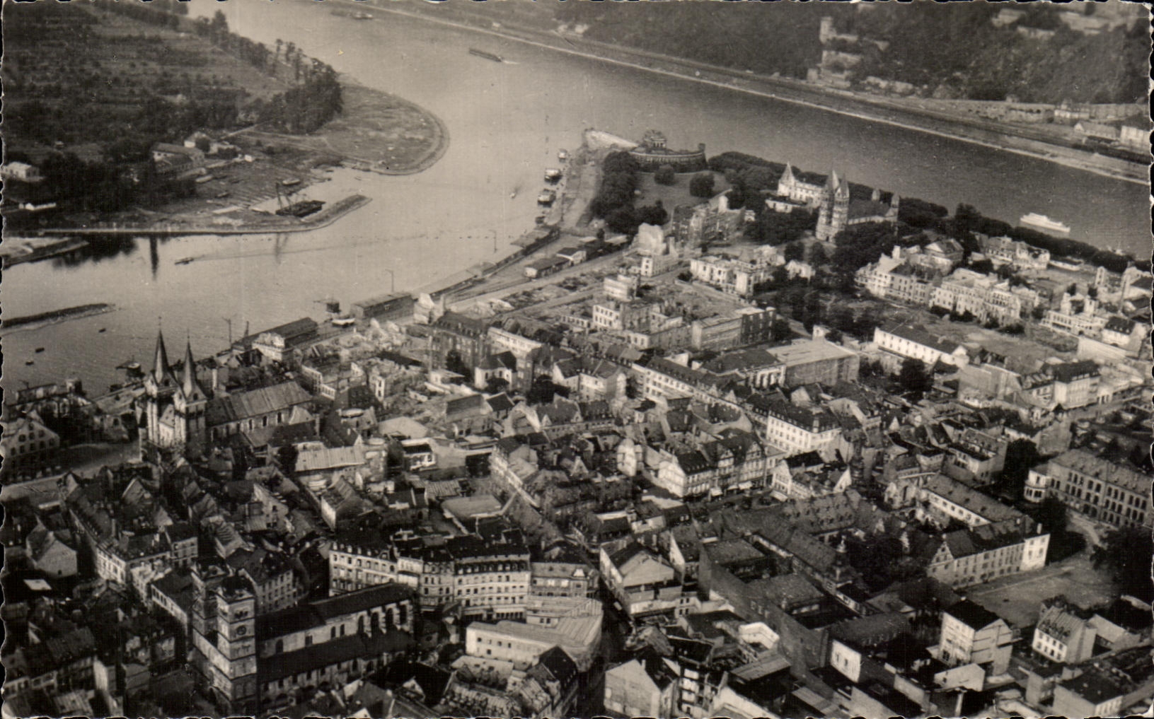 CPA Koblenz An Rhein and Mosel 