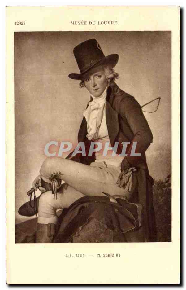 CPA Musee Du Louvre David M Seriziat