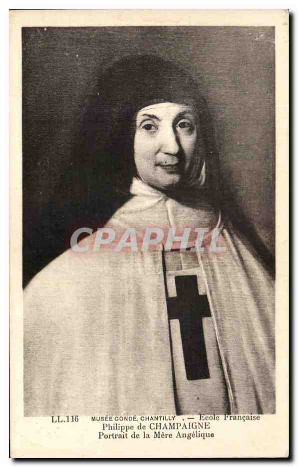 CPA Musee Conde Chantilly Ecole Francaise Philippe de Champaigne