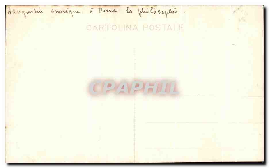 CPA Fontanellit Gimignano Agastino Legge — Rückseite