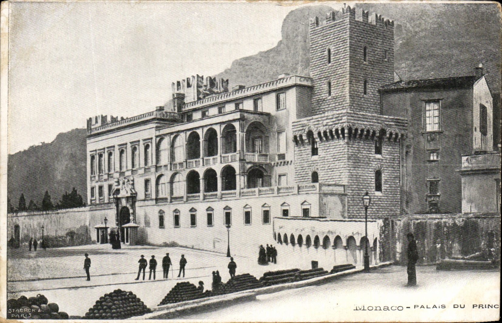 CPA Monte Palais Du Prince