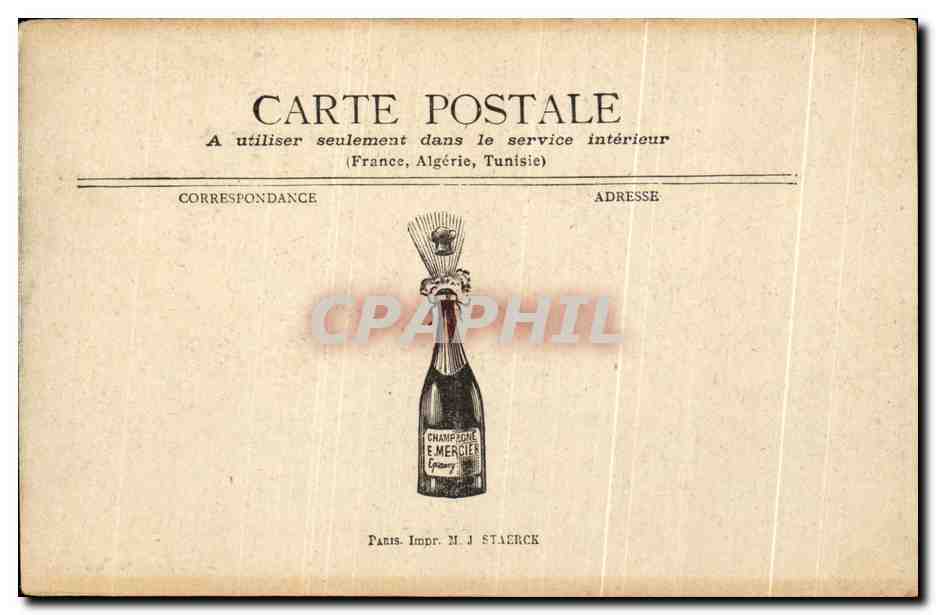 CPA Monte Palais Du Prince — Rückseite