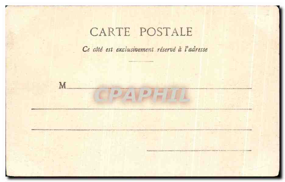 CPA Monte Carlo Theatre et Terrasses — Rückseite