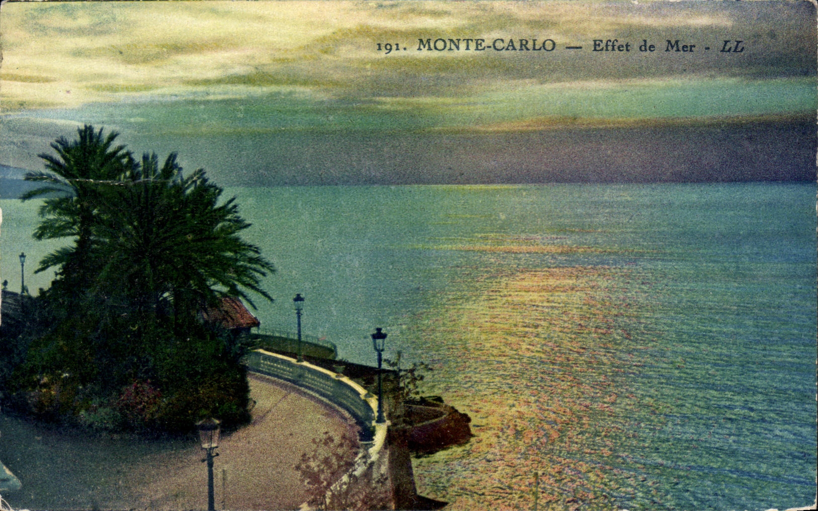 CPA Monte Carlo Effet de Mer