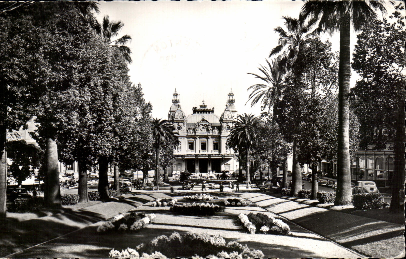 Casino de Monte-Carlo — vue des Jardins — éditeur Menton, n° 999