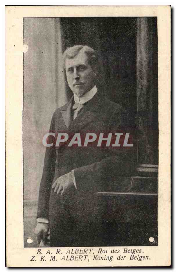 S.A.R. Albert, Roi des Belges — portrait officiel — éditeur non visible