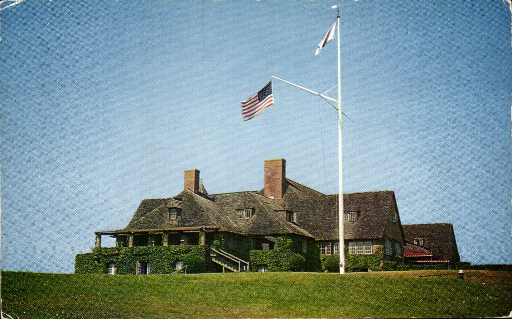 CPSM East Hampton Long Island The Exclusive Stone Club Offers An Excellent