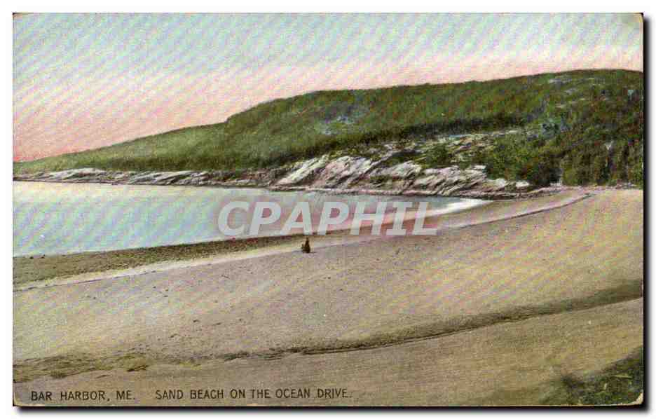 CPA Bar Harbor Sand Beach On The Ocean Drive