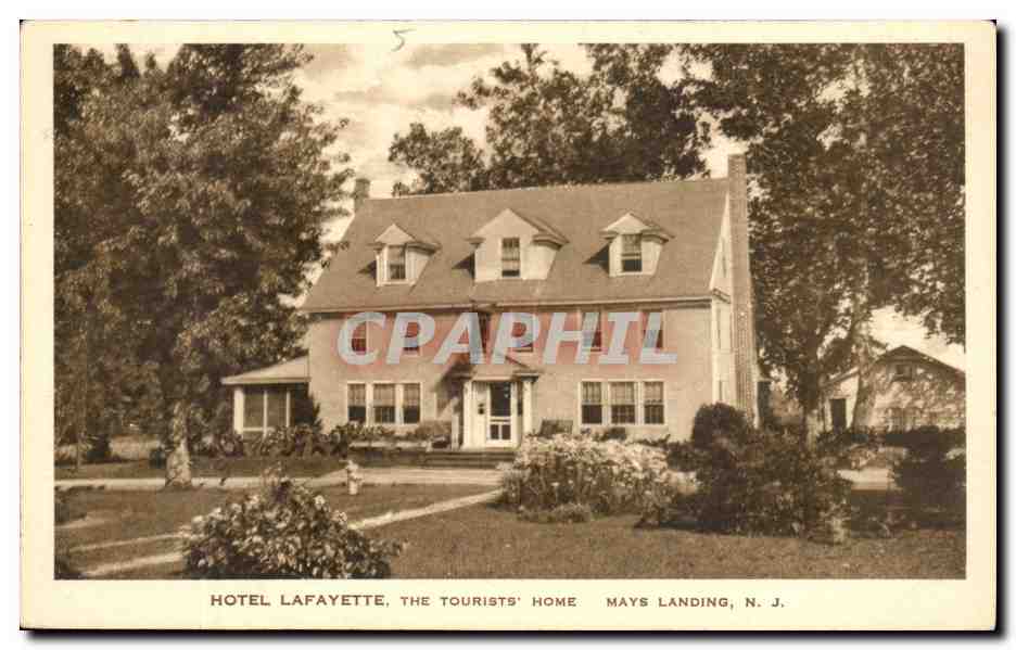 CPA Hotel Lafayette The Tourists Home Mays Landing