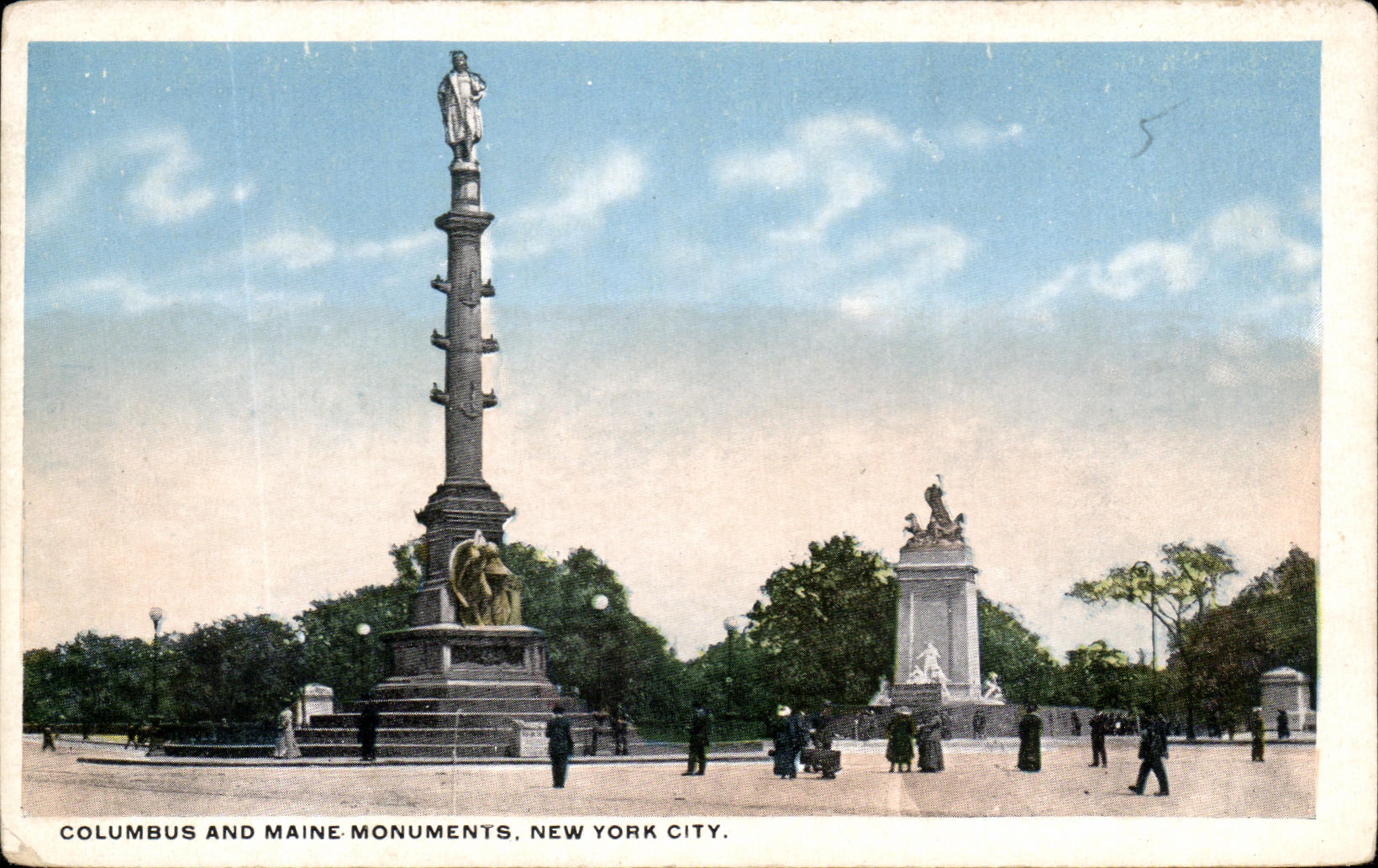 CPA Columbus And Maine Monuments New York City