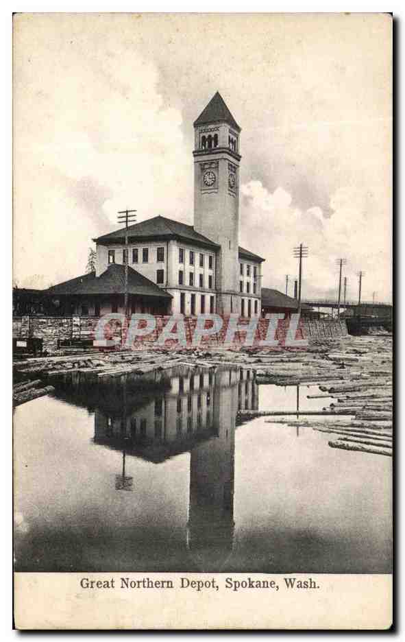 CPA Great Northern Depot Spokane Wash