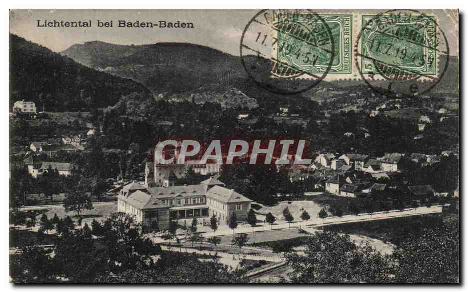 CPA Lichtental Bei Baden Baden