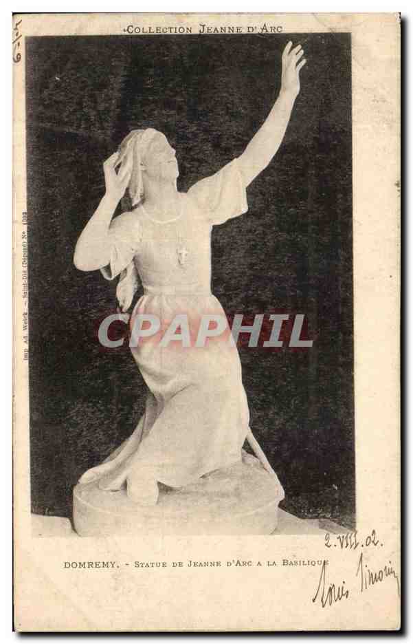Domrémy — Statue de Jeanne d'Arc à la Basilique — Collection Jeanne d'Arc