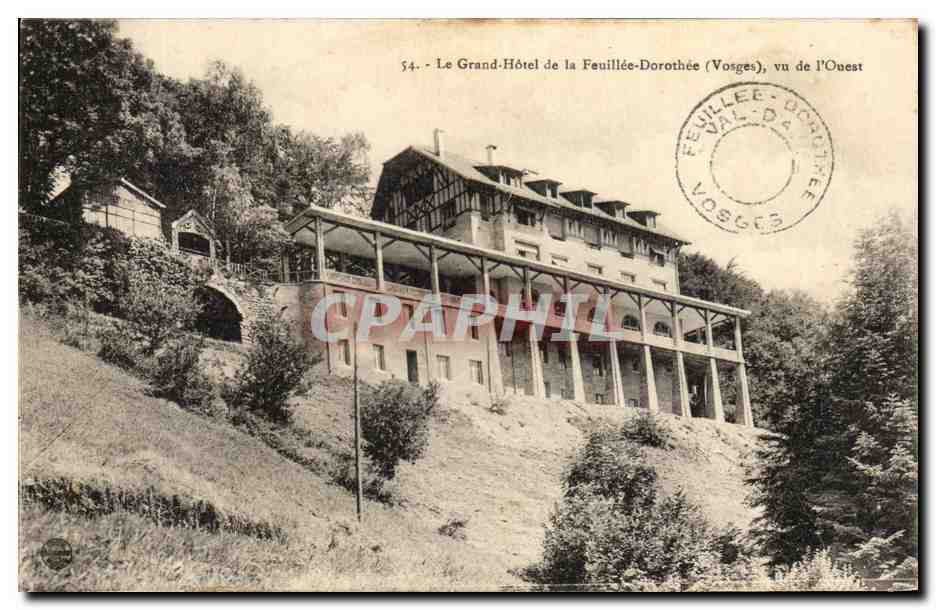 CPA Le Grand Hotel de la Feuillee Dorothee Vu de I'Ouest