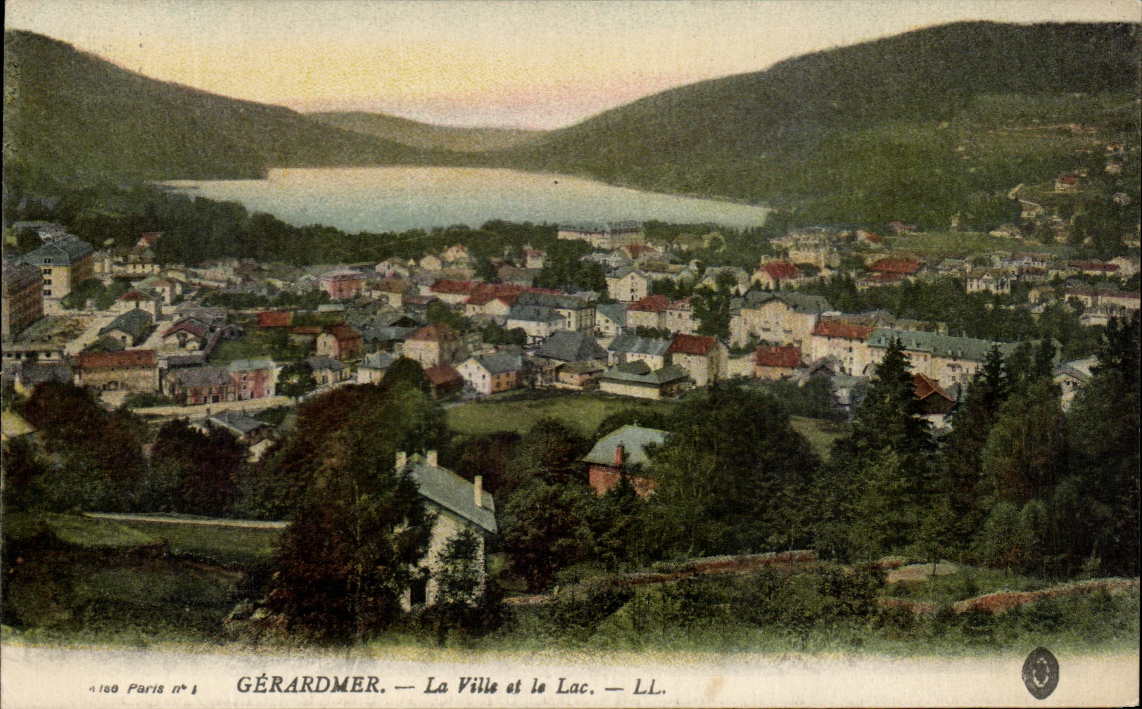 CPA Gerardmer La Ville et le Lac