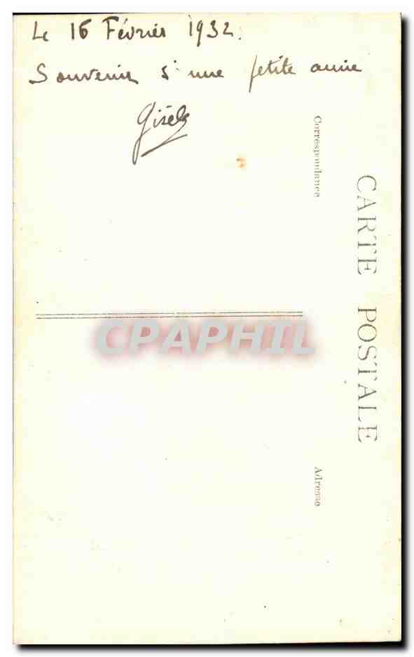 CPA Fantaisie Femme Narbvonne  — Verso