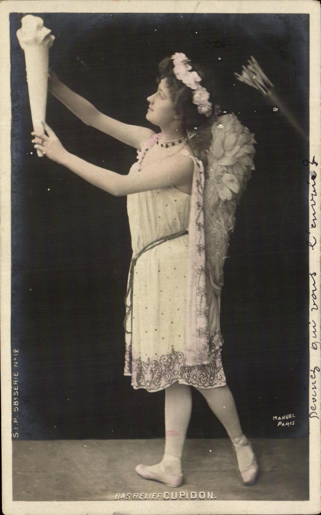 Cupidon — Bas-relief — Manuel, Paris, série N°12