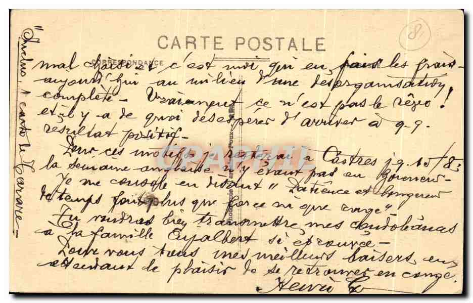 Albi - Le Monument aux Morts — éditeur Le Tarn Illustré, n°2 P.X. — Rückseite