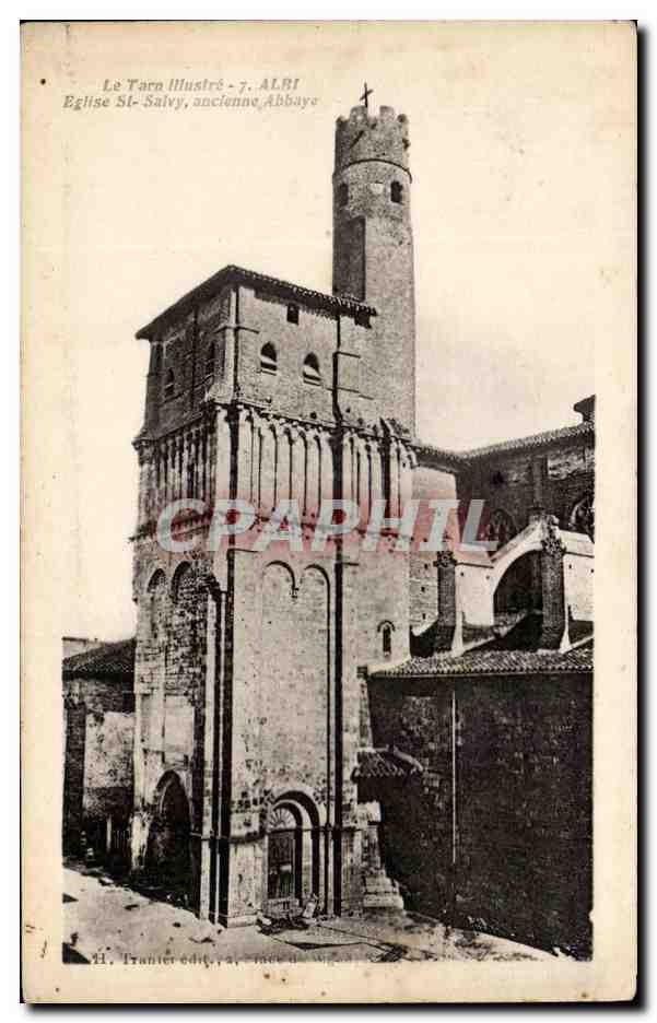 CPA Le Tarn Illustre Albi Eglise St Salvy Ancienne Abbaye