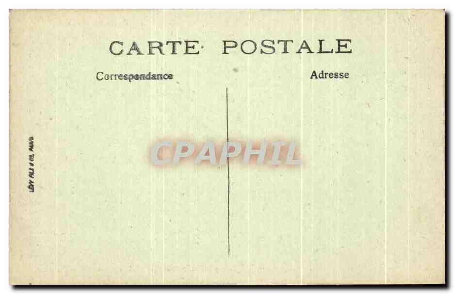 CPA Vittel Les Grands Hotels Et l'embouteillage  — Verso