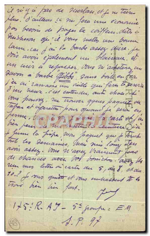 Les Vosges - Excursions de Gérardmer - Du saut des Cuves à Kichompié - Passerelle des Roitelets — C. Cuny, éditeur, St-Dié — Verso