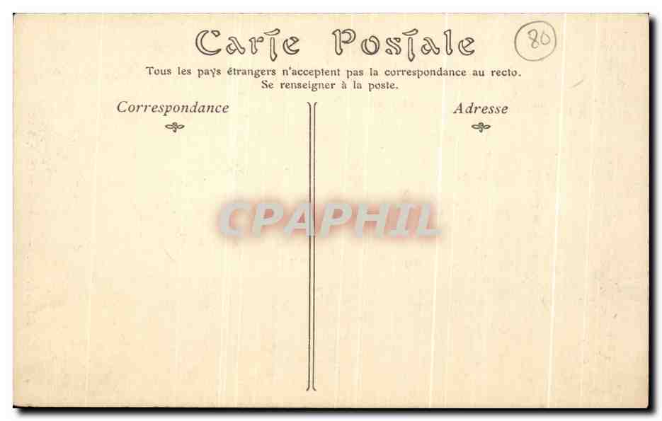 CPA Bonneval Eglise Notre Dame le Choeur — Back