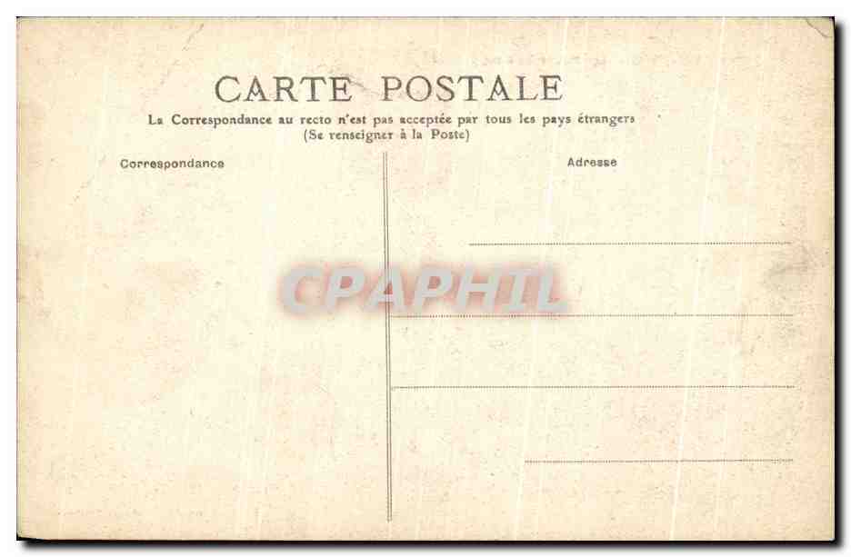 CPA Cite De Carcassonne Vue d'ensemble a vol d'oiseau — Verso