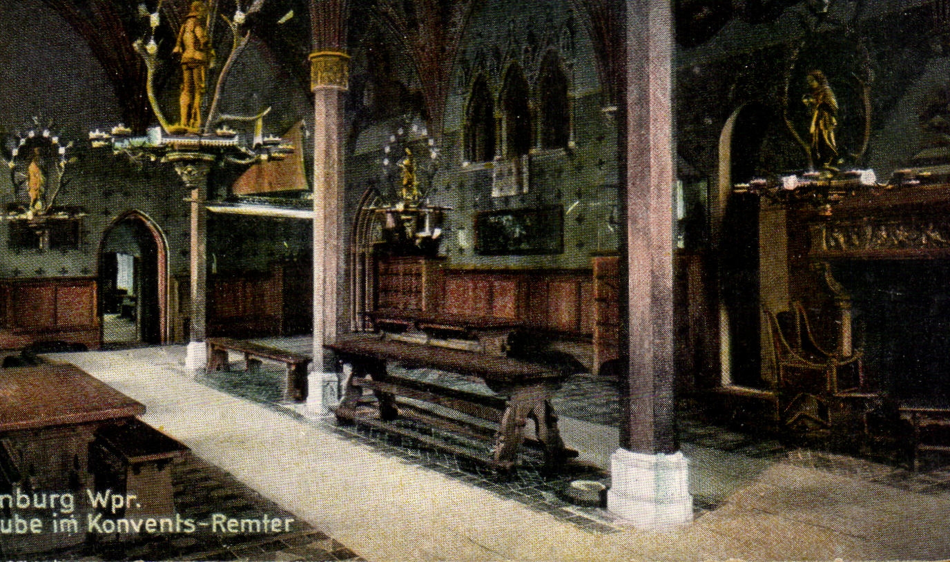 Salle du couvent à Würzburg — éditeur CPAPHIL, n° 12